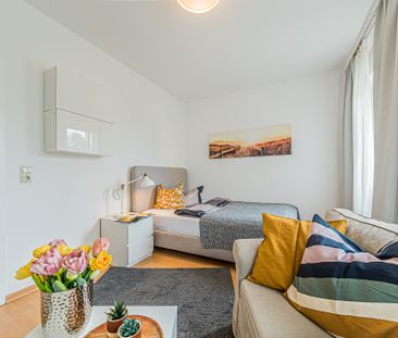 City-Residence: Großzügiges und neu möbliertes Apartment in begehrt... - Photo 2