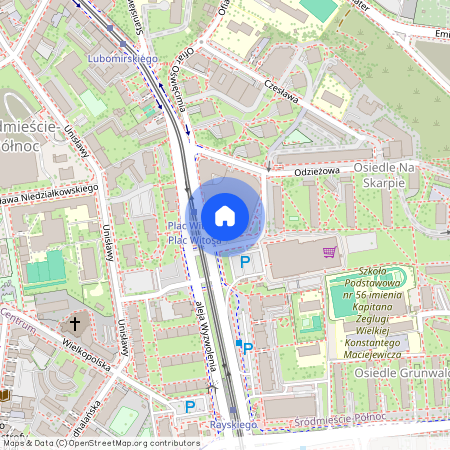 al. Wyzwolenia, Śródmieście-Północ, Śródmieście, Szczecin, zachodniopomorskie