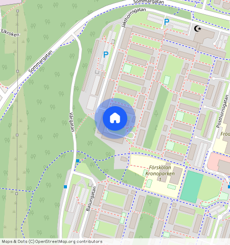 Kronoparken, Karlstad, Värmland, Jakthornsgatan 12