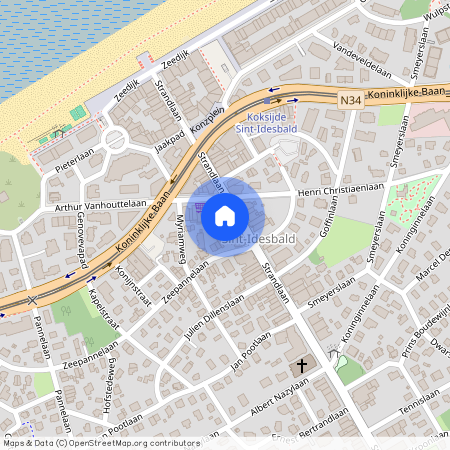 Strandlaan 311 0401, 8670 Sint-Idesbald, België