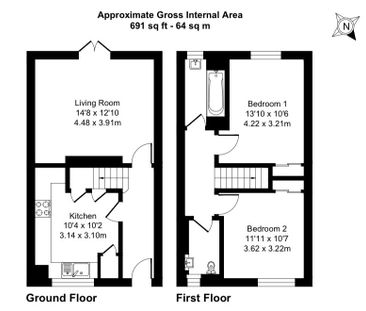2 Bed Maisonette, Sherlock Court, NW8 - Photo 6