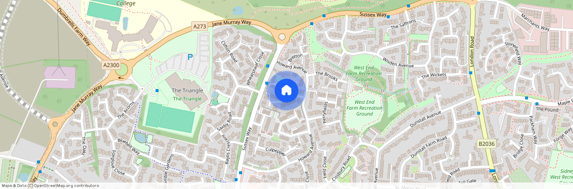 Withy Bush, Burgess Hill, West Sussex, RH15