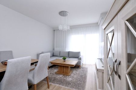 Nowe,umeblowane 2 pokoje 53m2 z balkonem i garażem 53.3 m² - Фото 5