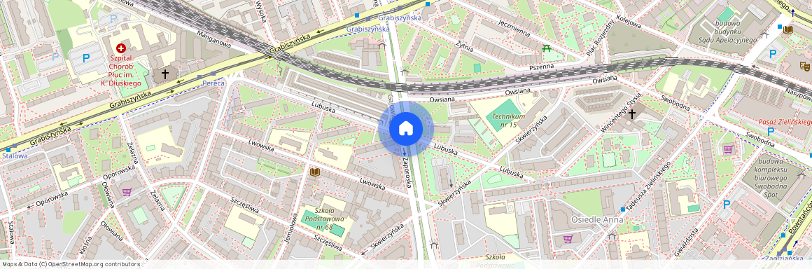 ul. Lubuska, Gajowice, Fabryczna, Wrocław, dolnośląskie