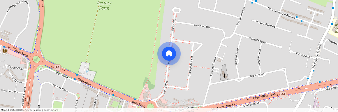 Burns Way, Hounslow, TW5