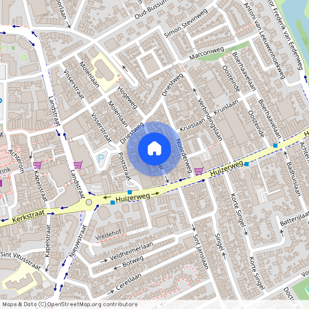 Verbindingslaan, 1401 TT, Gildestraat, Bussum