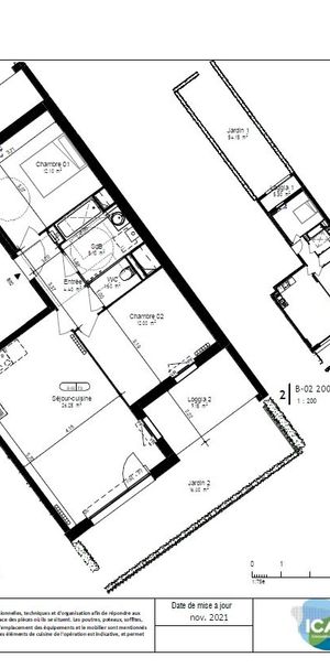 Appartement 3 pièces - Photo 2