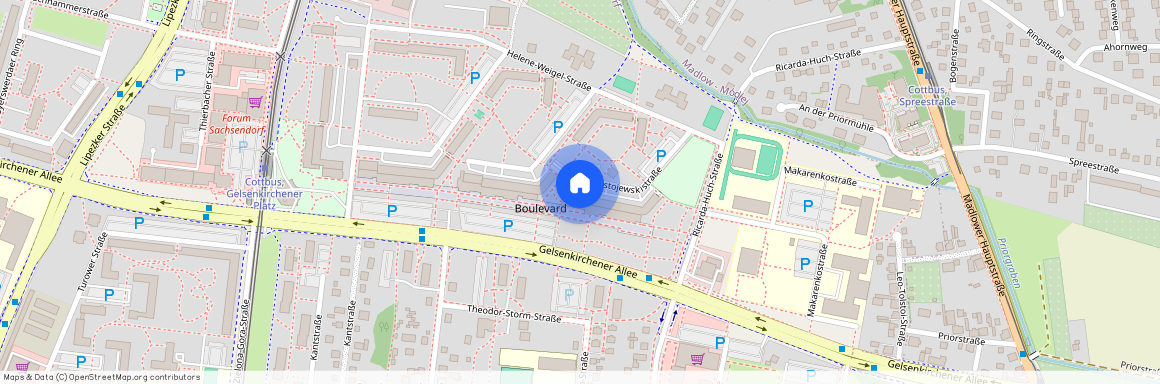 Dostojewskistraße 8 03050 Cottbus, Sachsendorf