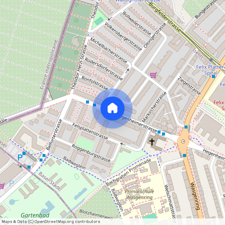 Hegenheimerstrasse, 4055 Basel