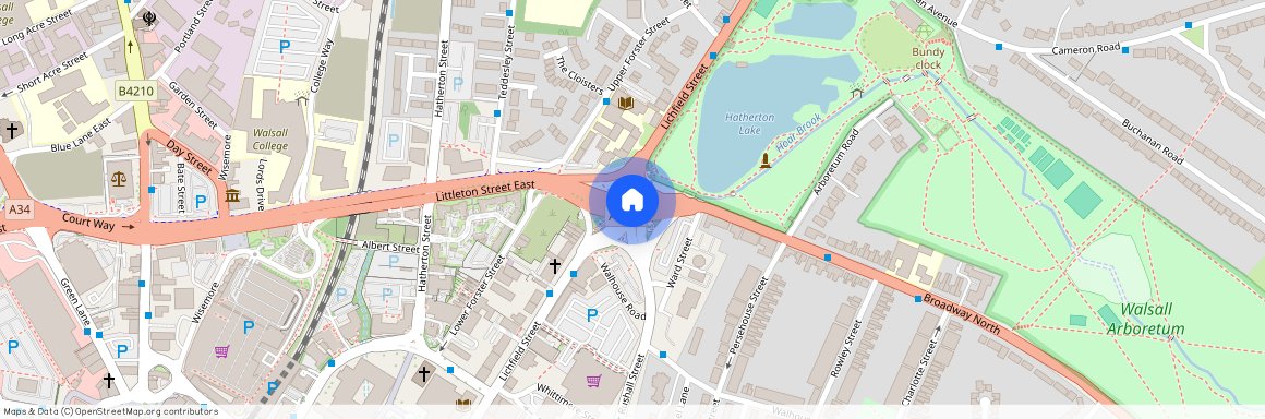 Lichfield Street, WS1, Walsall