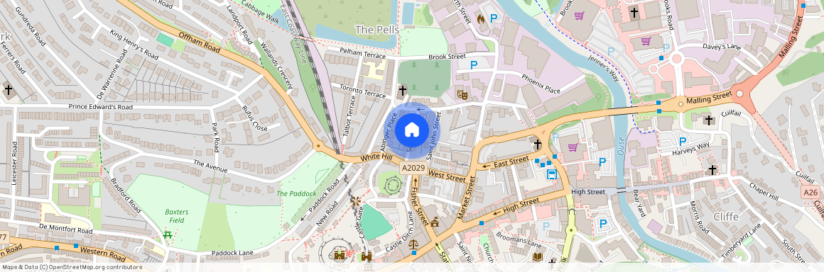 Sun Street, Lewes, East Sussex, BN7