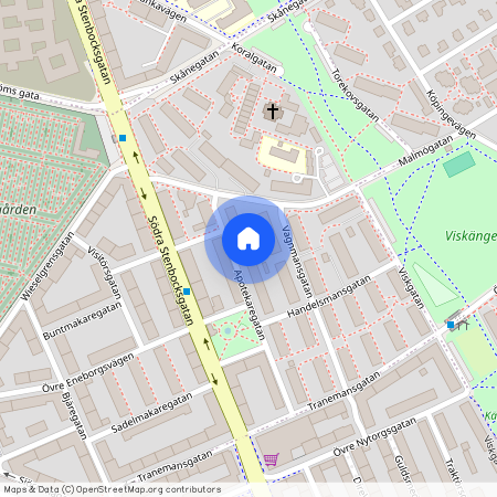 Eneborg, Helsingborg, Skåne, Malmögatan 4E