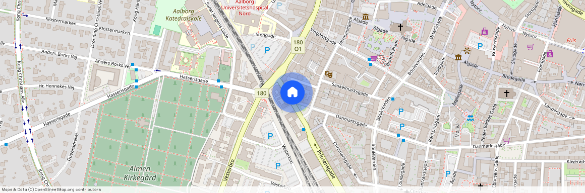 Prinsensgade 42, 5. tv. 9000 Aalborg