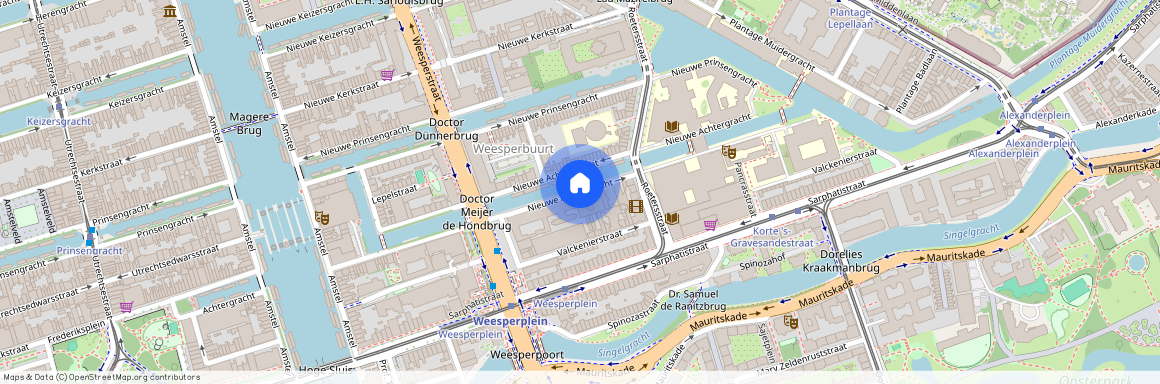 Weesperbuurt/Plantage, 1018 WR, Nieuwe Achtergracht, Amsterdam