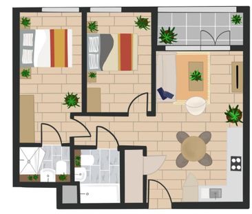 2 bedroom flat to rent - Photo 3