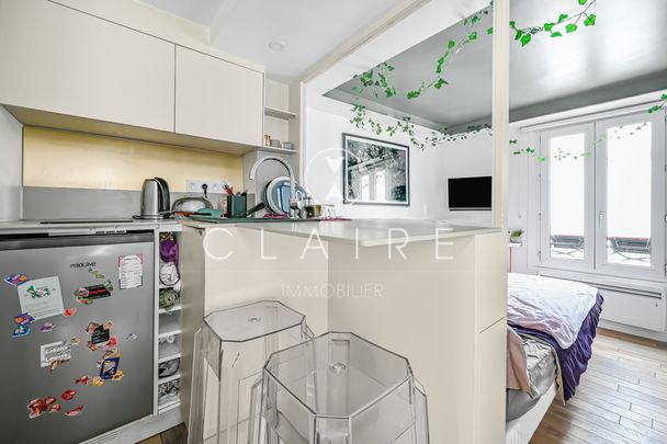 Claire C' Location - Studio 13 m2 meublé - Marais (BAIL CODE - Photo 1