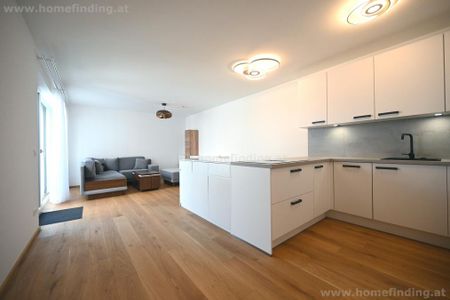 möblierte Terrassenwohnung mit Garage - nahe Breitenfurterstraße - Photo 2