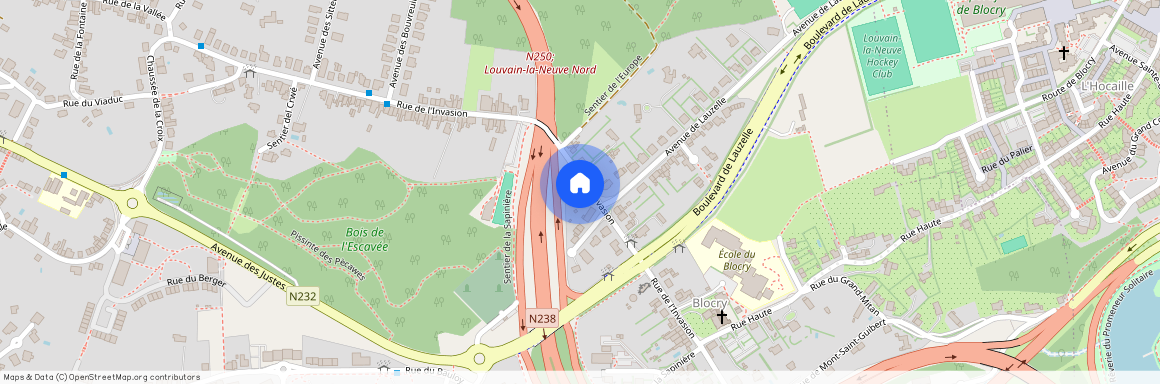 Rue de l'Invasion, 96, 1340, Ottignies-Louvain-La-Neuve
