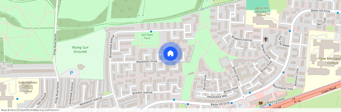 Beaufort Gardens, Wallsend