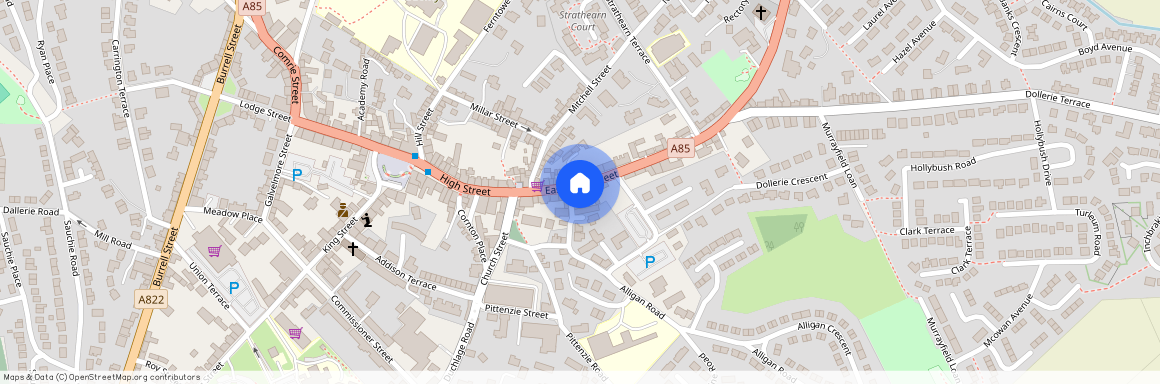 East High Street, Crieff, Perthshire, PH7