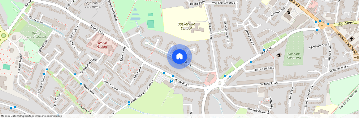 Harts Green Road, Harborne, Birmingham, B17