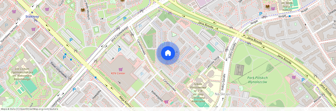 Magellana, Ursynów-Centrum, Ursynów, Warszawa, mazowieckie