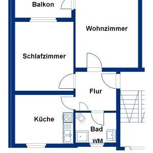 Stadtnah wohnen, ins Grüne blicken – charmante Wohnung mit Einbauküche im Hellwinkel - Photo 1