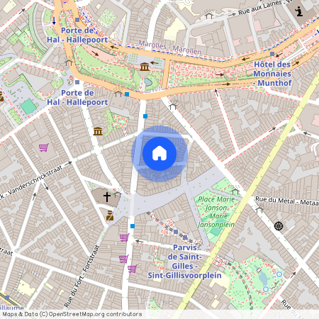Rue de la Forge - Smidsestraat 8, 1060 Saint-Gilles - Sint-Gillis, Belgium