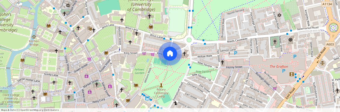 Pikes Walk, Cambridge, CB1