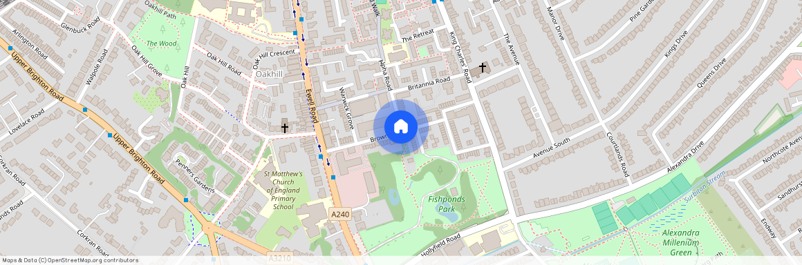 Browns Road, Surbiton, Surrey, KT5