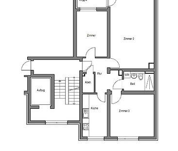 Frisch modernisiert - Helle Wohnung mit Balkon - "Freie Scholle eG" - Photo 1
