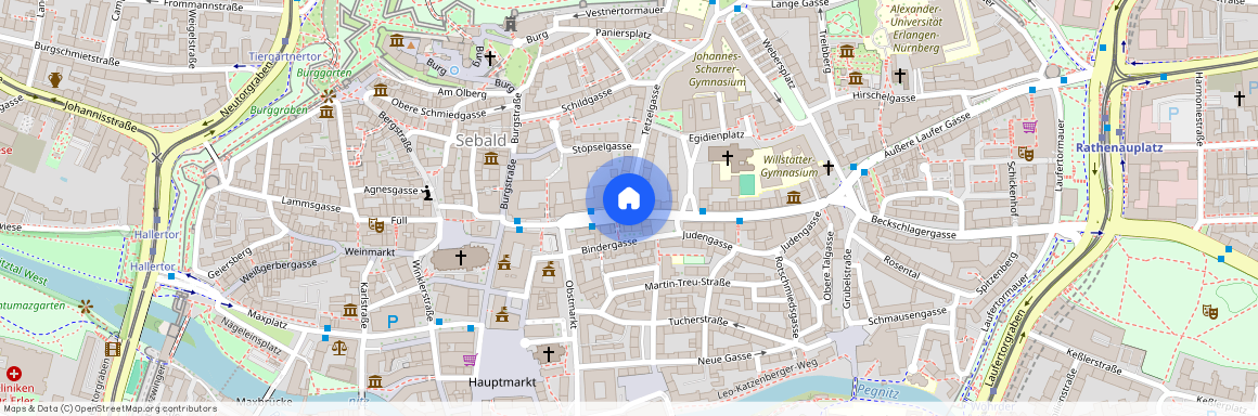 Tetzelgasse 12, 90403 Nürnberg OT Altstadt mitte