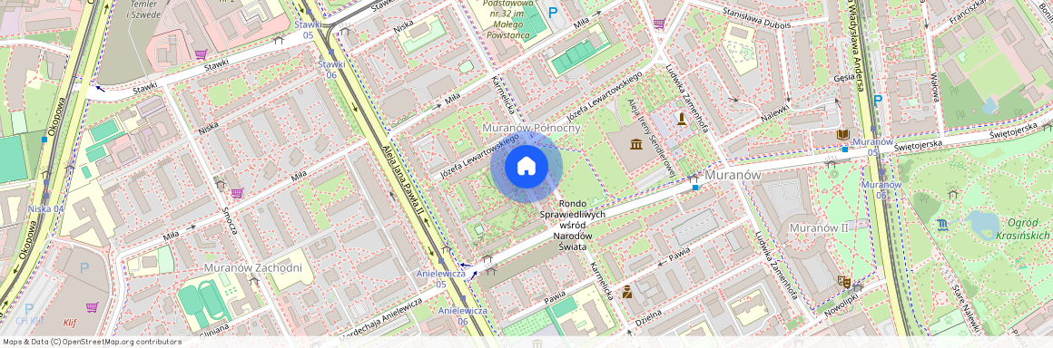 ul. Karmelicka, Muranów, Śródmieście, Warszawa, mazowieckie