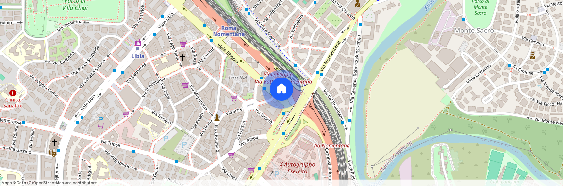 Viale Etiopia 4, Roma (RM), Salario, Trieste-Africano