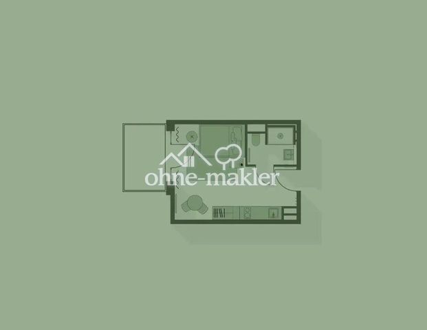 Helle 2-Zimmer Wohnung mit Balkon in Frankfurt-Gallus - Foto 1