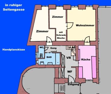 Adrette 3 Zimmer - Mietwohnung Nähe der technischen Universität in ... - Photo 4