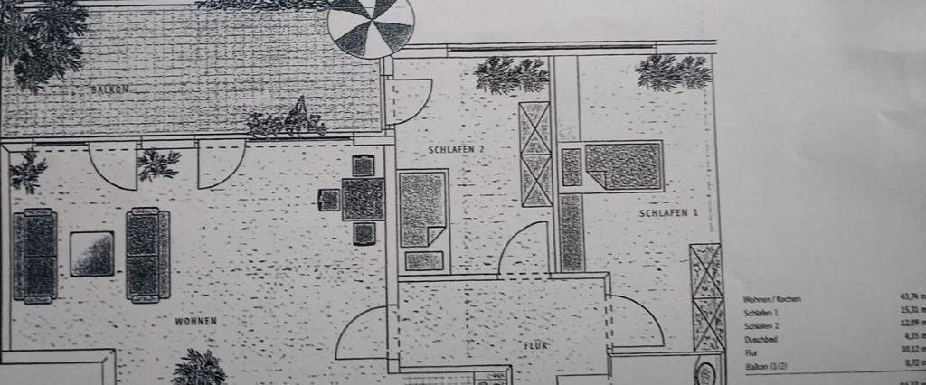 Geschmackvolle 3-Zimmer Wohnung mit Einbauküche in 60435 Frankfurt am Main - Photo 1