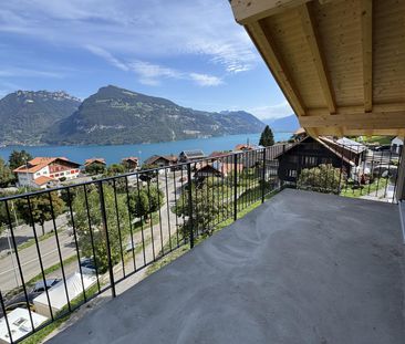 Attraktive Dachwohnung, Grosszügiger Balkon mit Seesicht, Erstbezug... - Photo 1