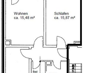 Schöne 3-Zimmer-Wohnung mit Balkon - Foto 2