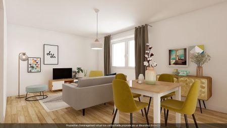 location Appartement T4 DE 80.71m² À CHESSY - Photo 2