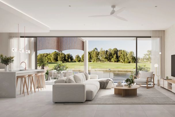 Brand New Large Luxurious Villa, at Saffron Link in Hope Island Resort !! - Photo 1