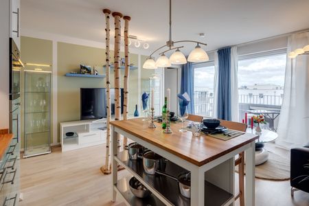 New building 2018: Like new furnished 2-room apartment in Freiham - only 1 minute from S-Bahn S8 - Foto 4