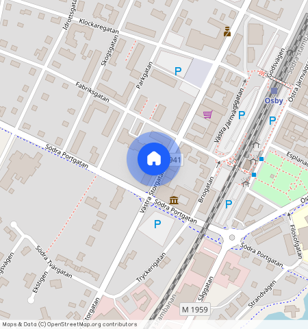 Osby, Skåne, Västra Storgatan 17