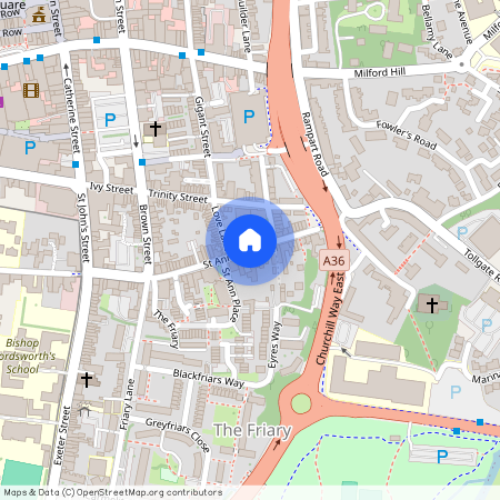 Prospect Place, St Ann Street, Salisbury