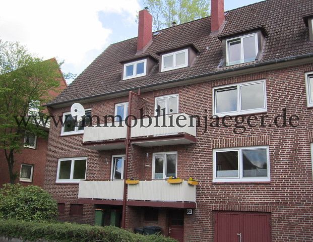 In Fußnähe zur U-Bahn Ochsenzoll - gemütliche Dachwohnung mit Einbauküche, Duschbad, Modernisiert - Photo 1