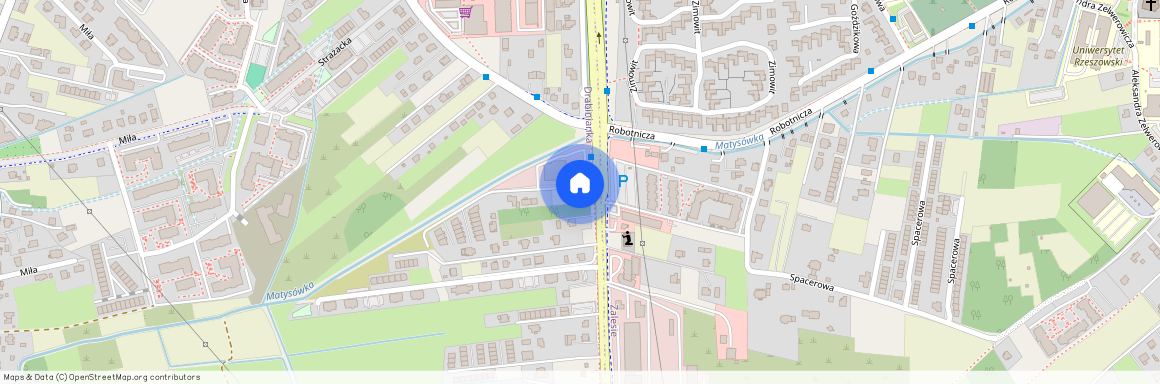 ul. Spacerowa, Drabinianka, Rzeszów, podkarpackie