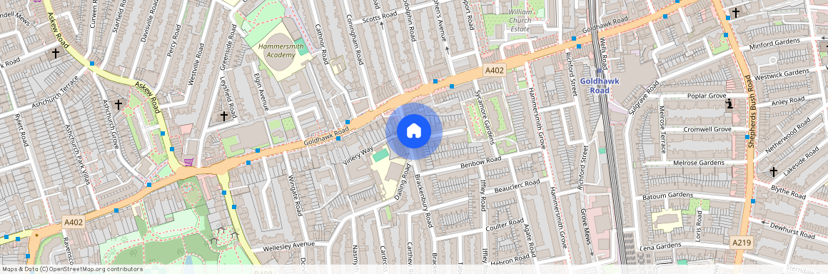 Brackenbury Road, Brackenbury Village, London, W6