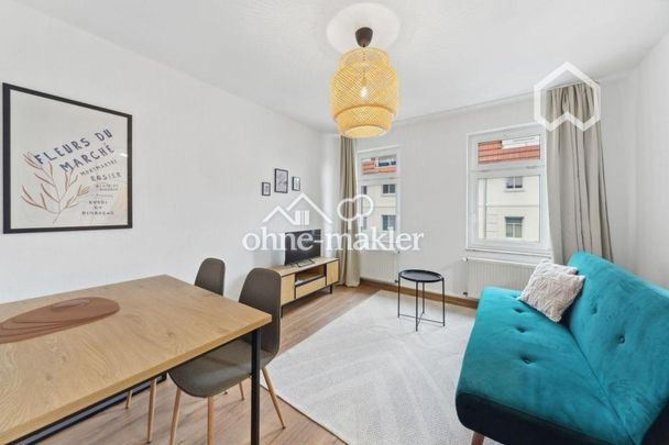 Familie o. WG: möblierte 3,5-Zi-Whg inkl. Balkon: Sofort frei - Photo 1