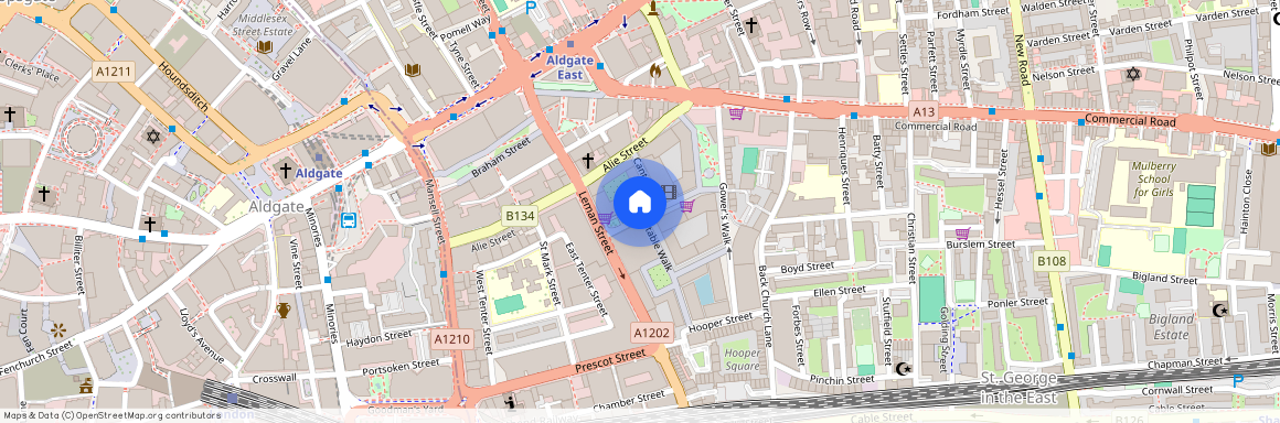 Satin House, 15 Goodman's Fields, Piazza Walk, Aldgate, E1, London