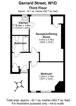 1 Bedroom Apartment, Gerrard Street W1D - Photo 1